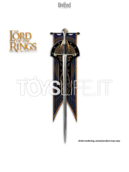 United Cutlery The Lord Of The Rings Anduril Sword of King Elessar Museum Collection Edition 1:1 Lifesize Replica