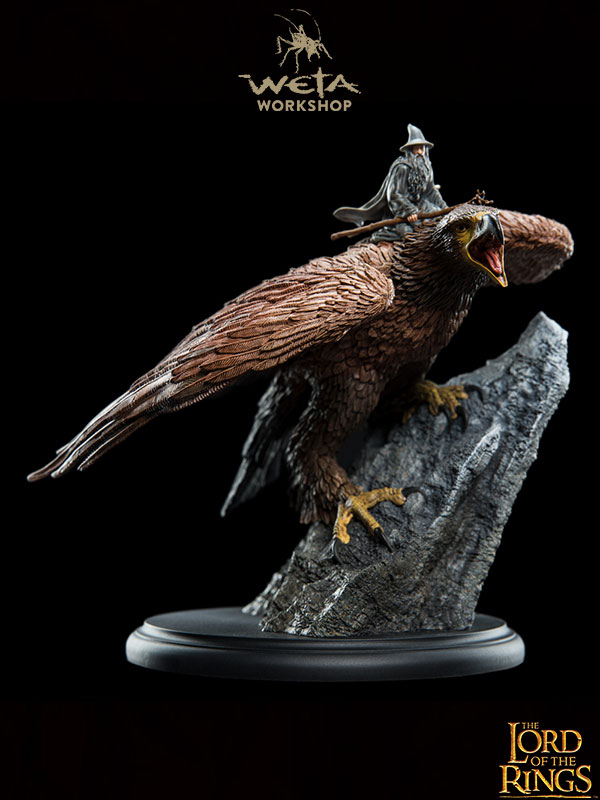 Weta The Lord of the Rings Gandalf on Gwaihir Statue