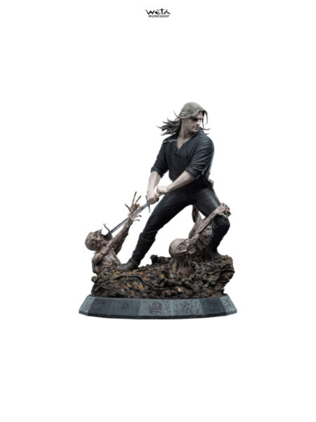 Weta The Witcher Geralt The White Wolf 1:4 Statue